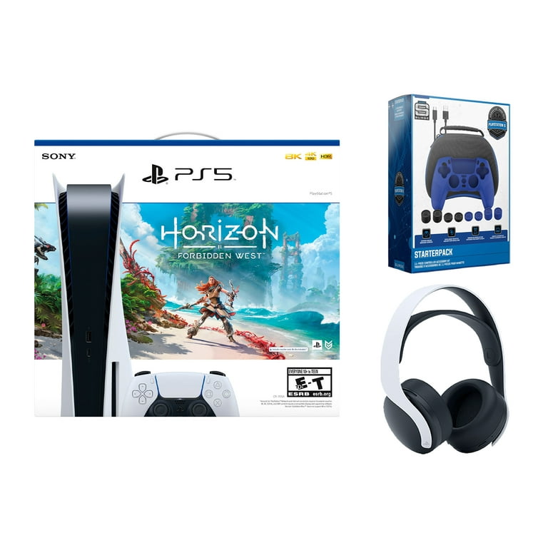 Sony PlayStation 5 Console Package with Wireless 3D Pulse Headset