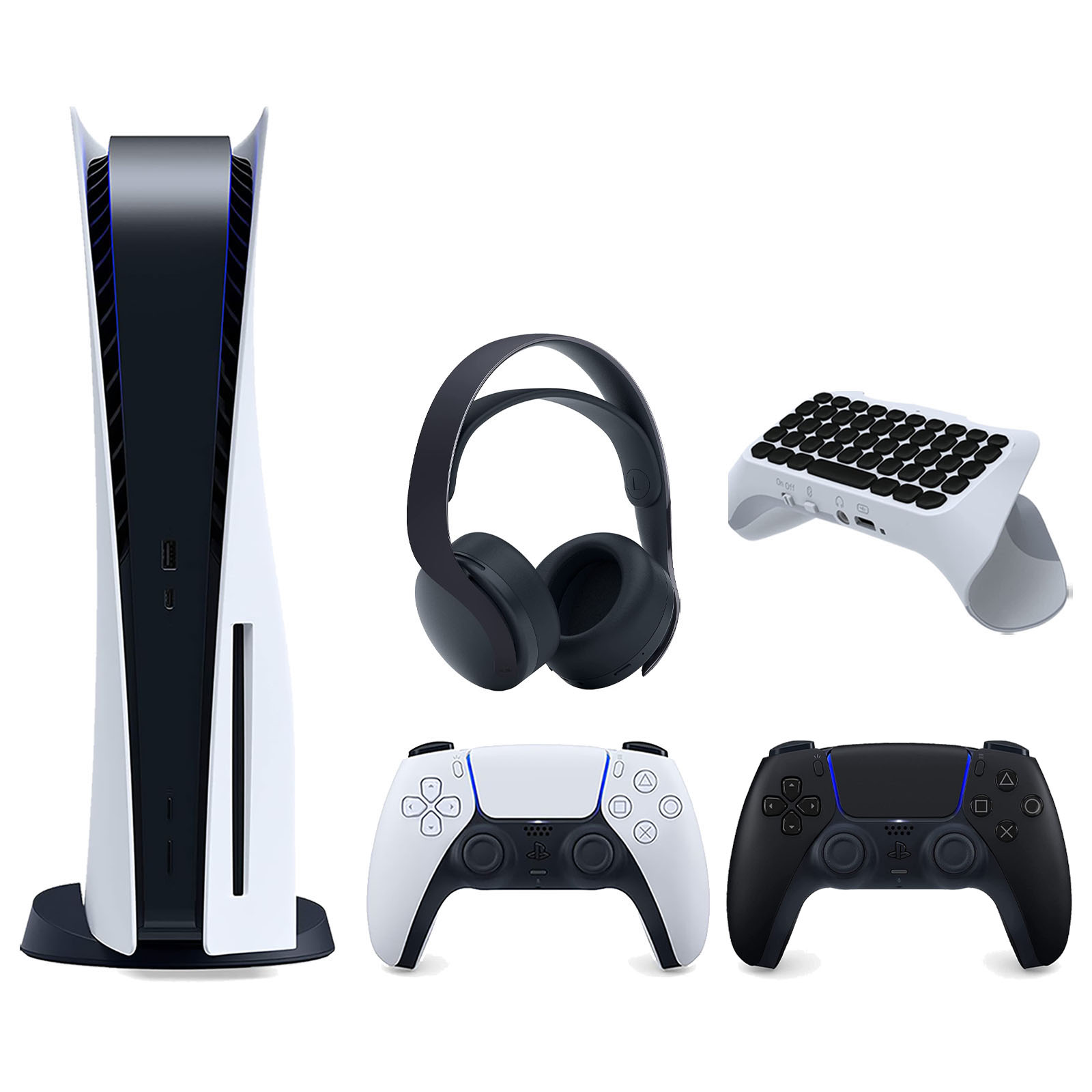 Psx Keypad Sony Playstation 5 Disc Version Console with Extra Black Controller ...