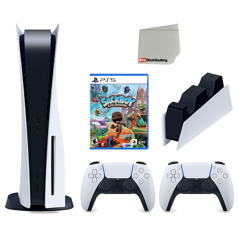 2023 PlayStation 5 PS5 Disc Version Console with 2 Wireless