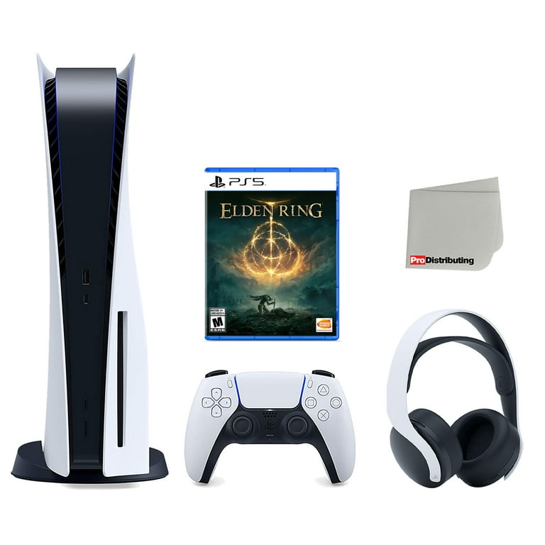 Sony Playstation 5 Disc Version Console with Extra White