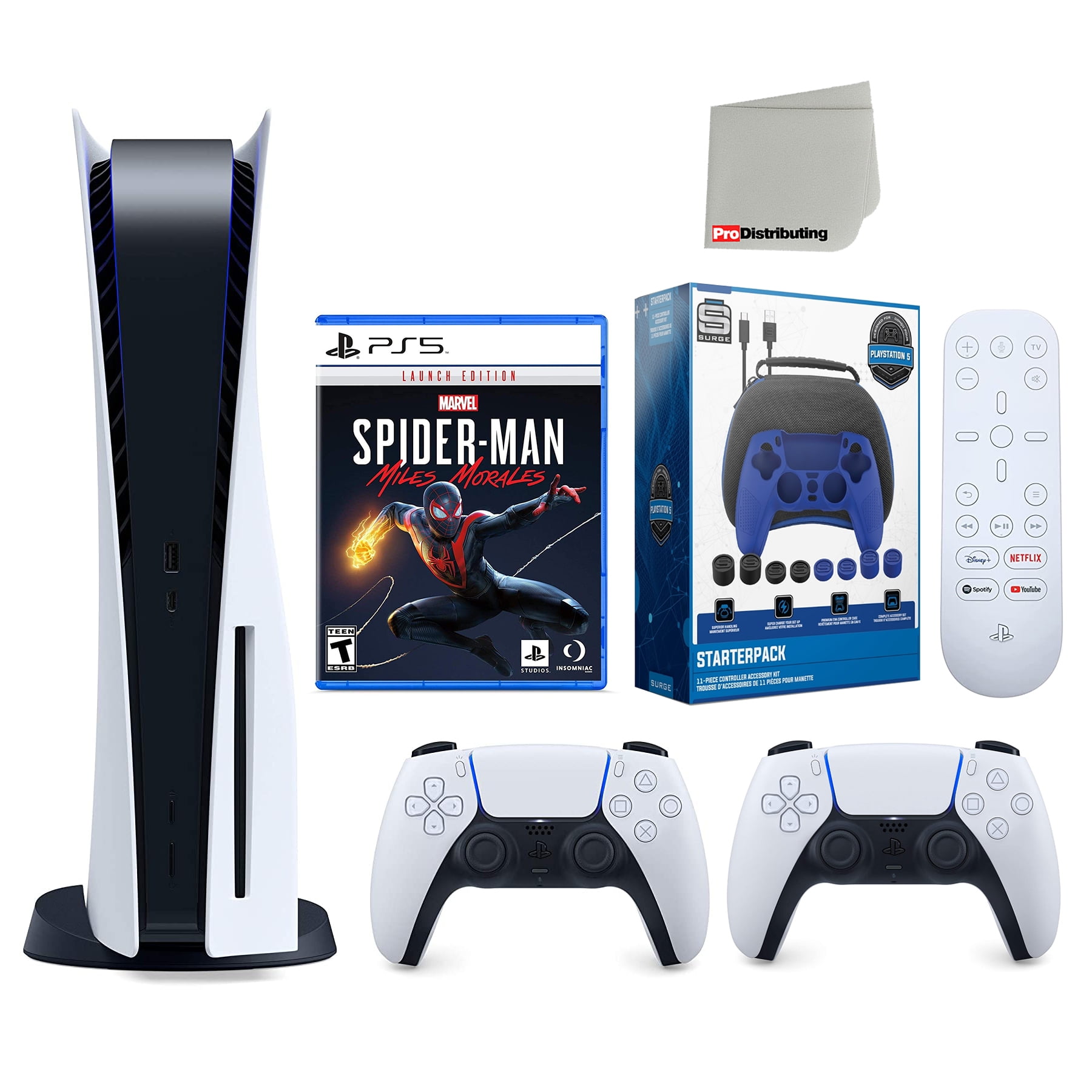 Sony PlayStation 5 (PS5) Digital Console Slim Edition W/ Mightyskins Custom  Skin Code Voucher - Bundle 