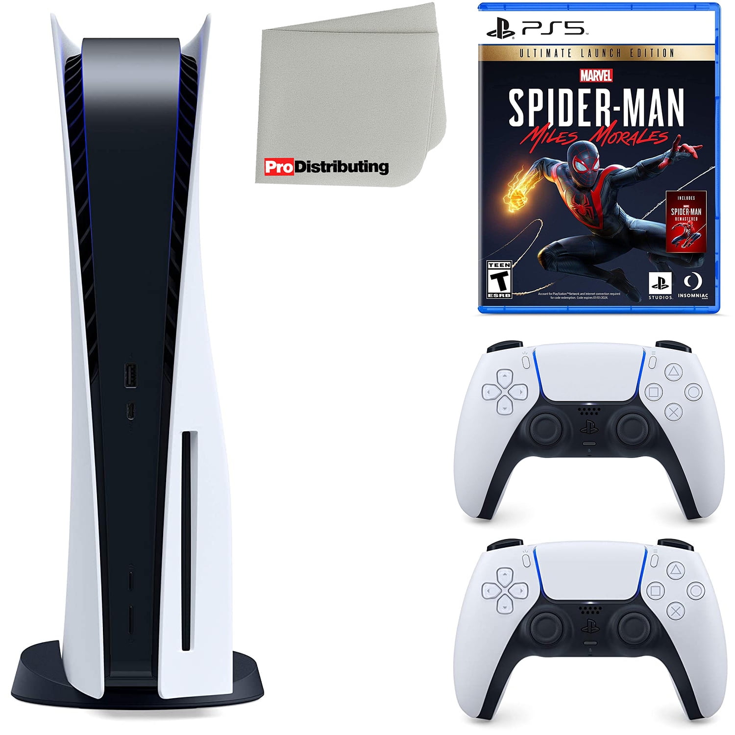 Sony Playstation 5 Disc Version (Sony PS5 Disc) with White