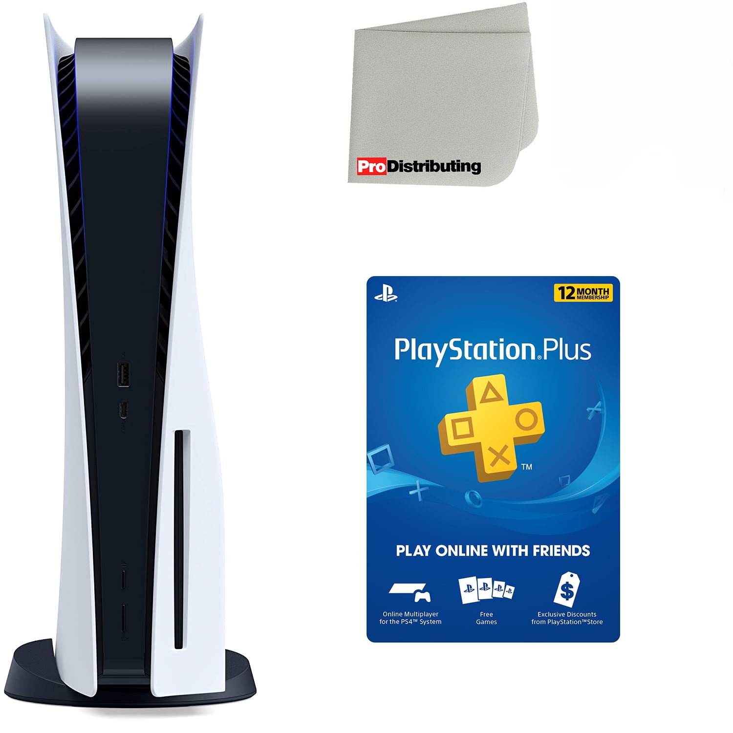 Sony Playstation 5 Disc Version (Sony PS5 Disc) with 12Month PSN