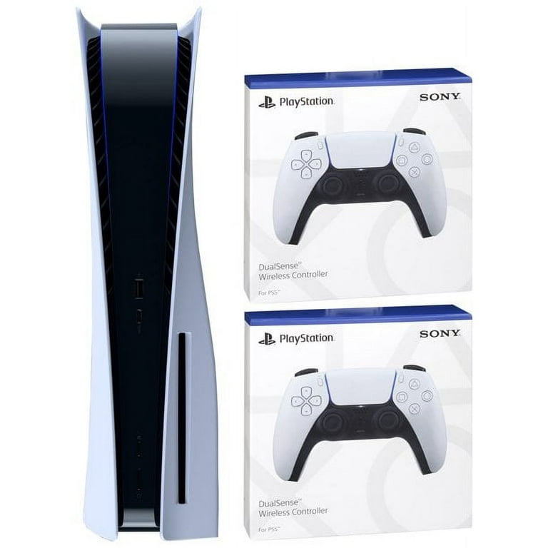 Sony Playstation 5 Disc Version with Extra DualSense Controller