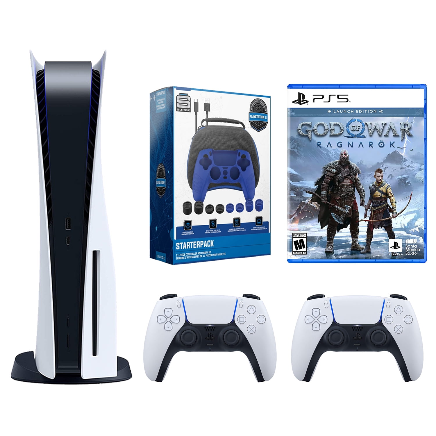 Pack Sony Play Station 5 Slim W/Disk + God of War