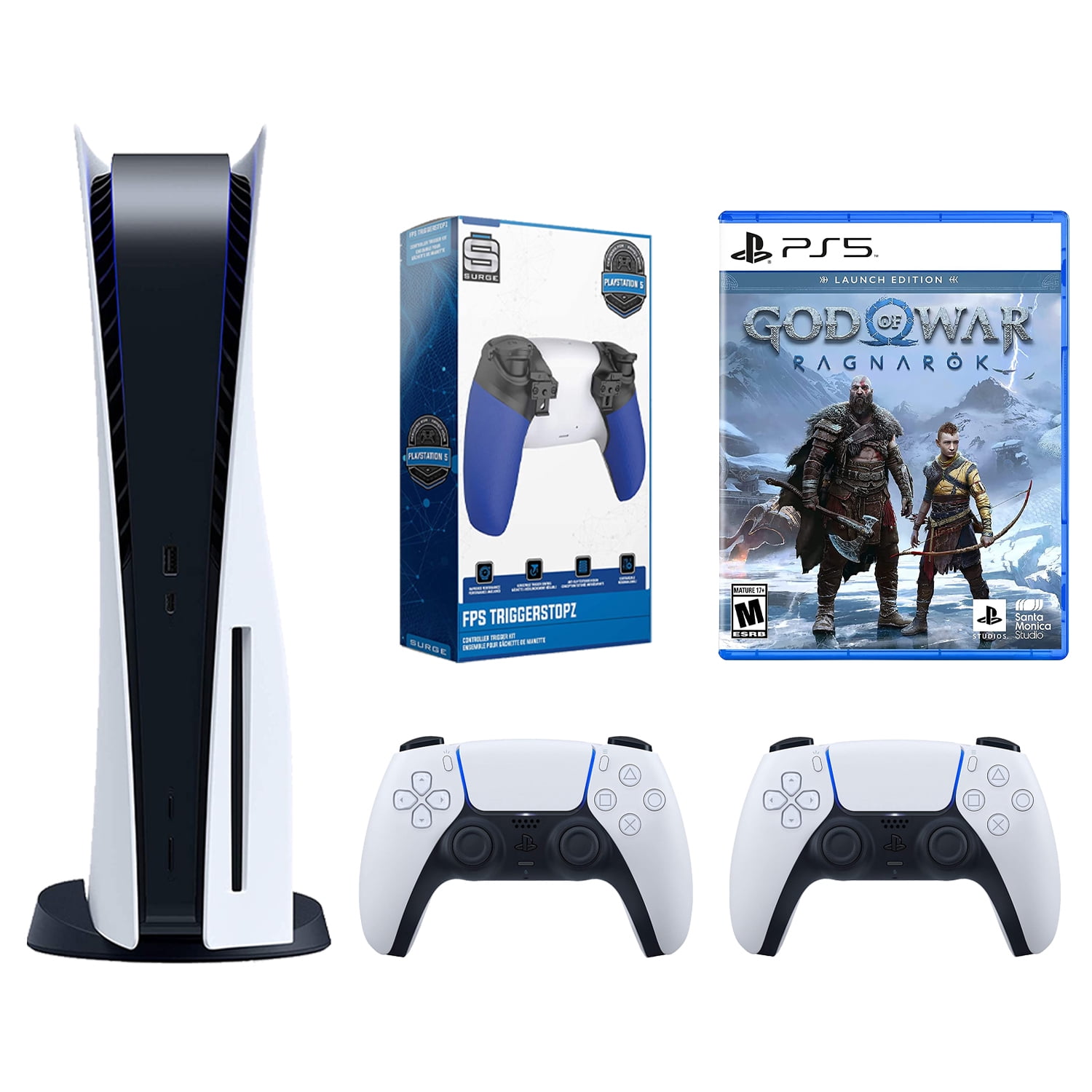 Sony PlayStation 5 Digital Edition With God of War Ragnarok included White