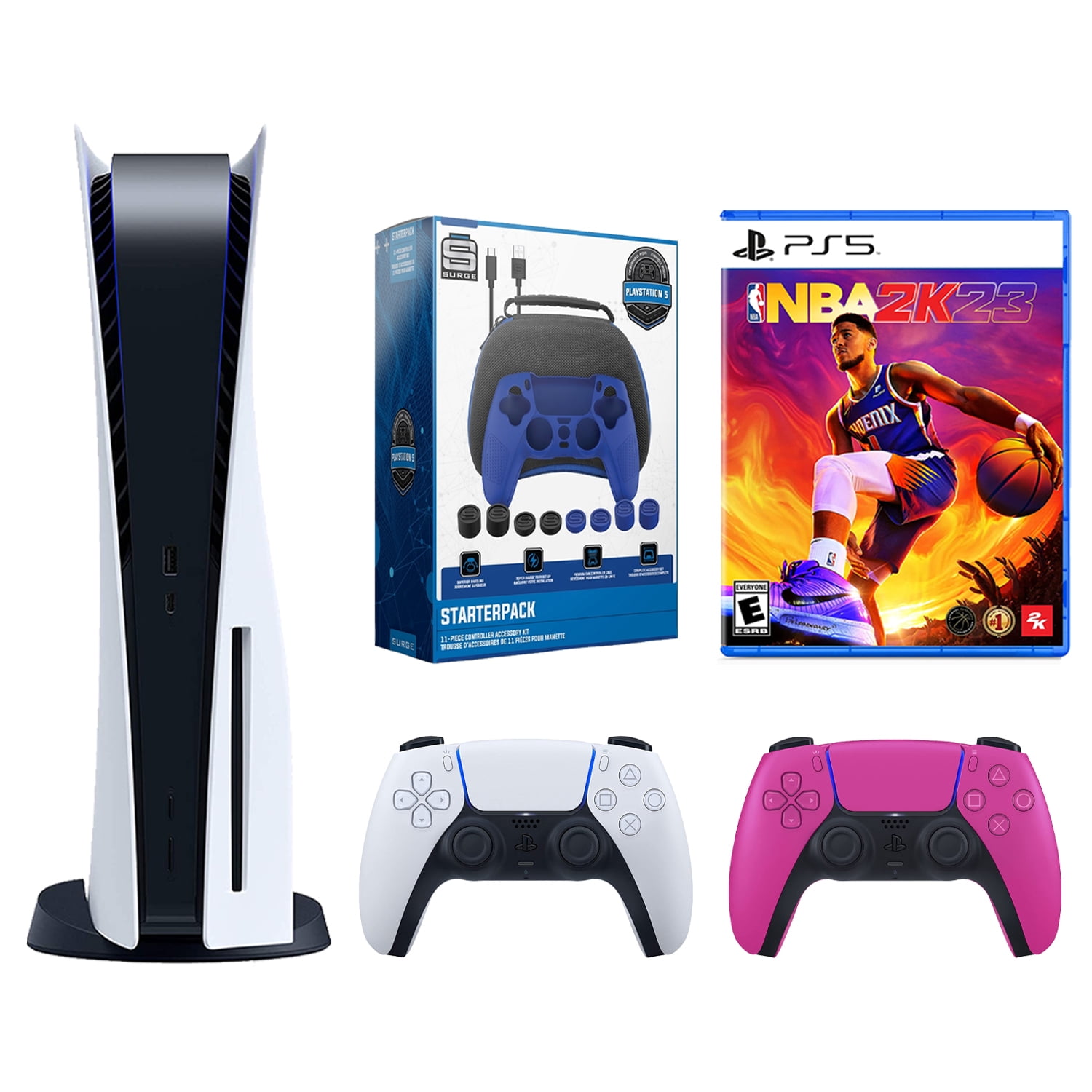 Sony Playstation Disc with NBA 2K23, Extra Controller and Gamer