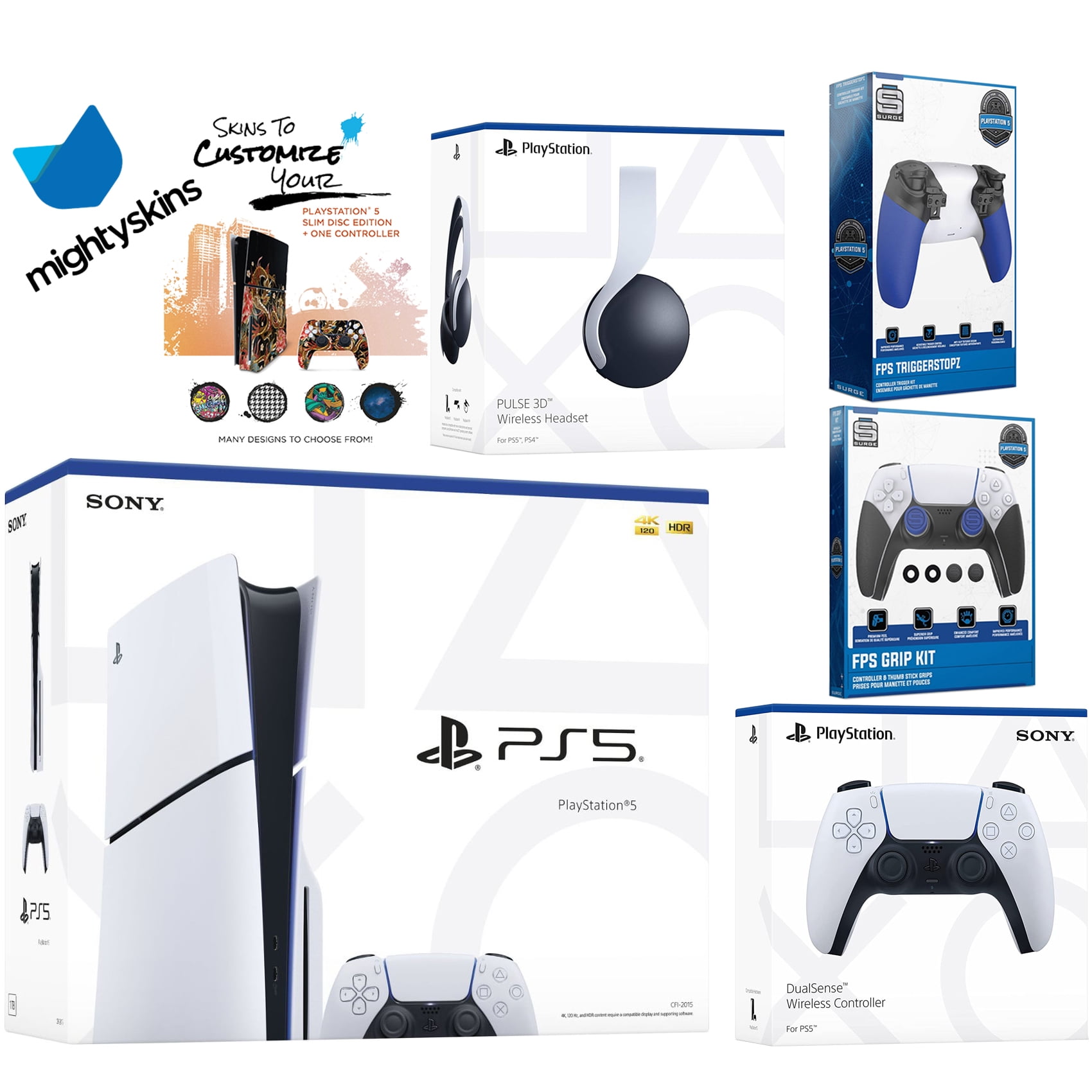PlayStation - ps5 ディスクエディション Sony PlayStation 5 Core with Extra Blue Dualsense Controller