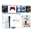 thumbnail image 1 of Sony Playstation 5 Slim Disc with Spider-Man: Miles Morales, Extra Volcanic Red Controller, Gamer Kit, Trigger Kit and MightySkins Decal Voucher + 2 Year CPS Extended Warranty, 1 of 4