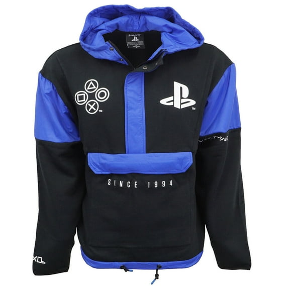 Sony Playstation Men's 3/4 Zip Pullover Jacket (XL)