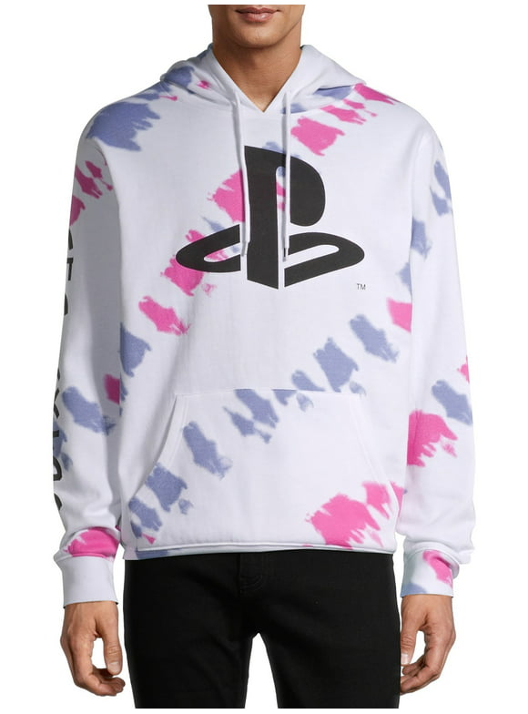 Sony Playstation Men's & Big Men's Tie Dye Graphic Hoodie