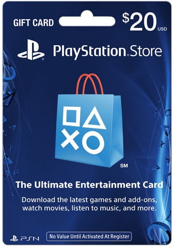 Sony Playstation Network Card: $20 Gift Card
