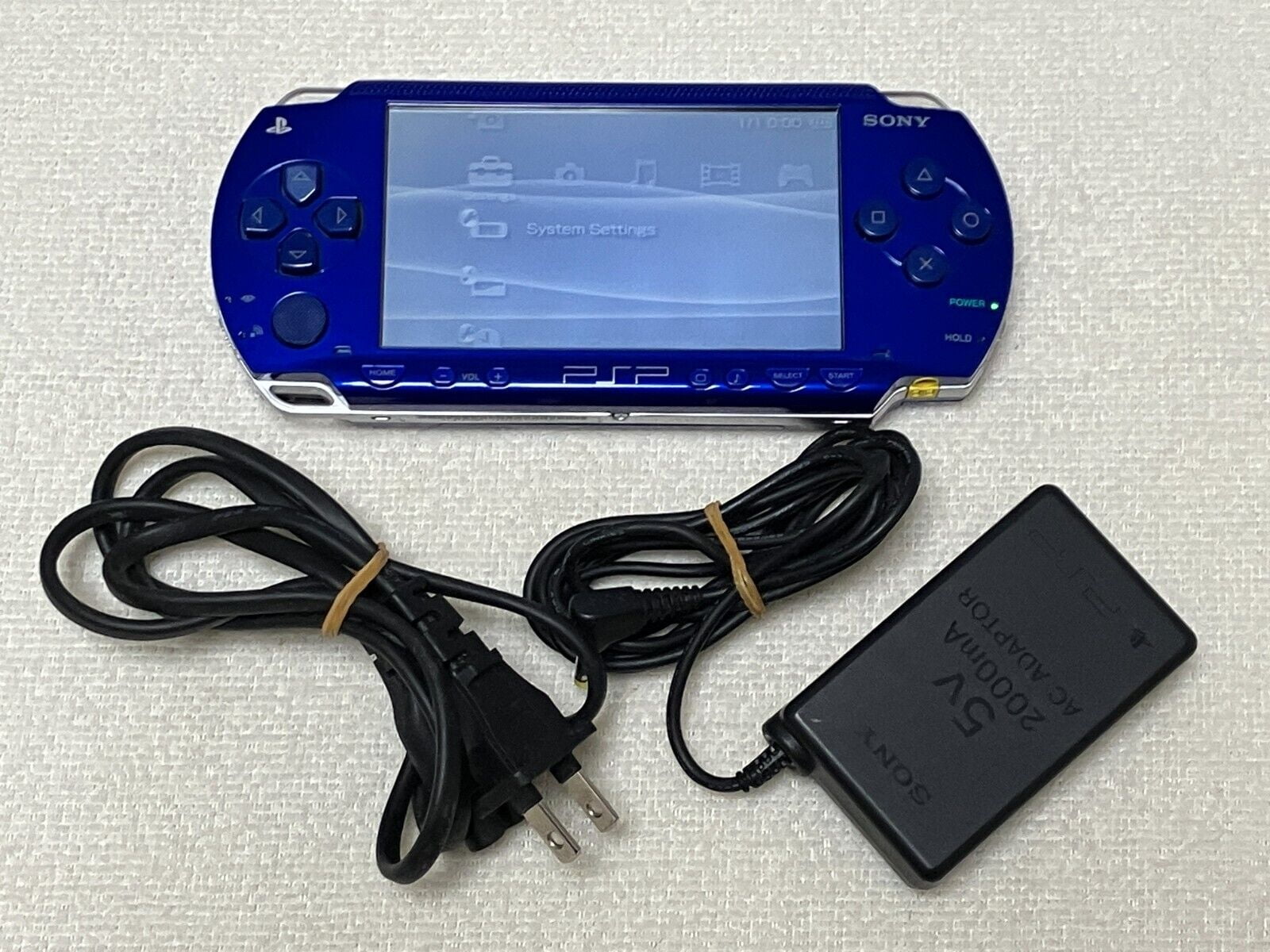 Sony Playstation Portable PSP 1000 Blue Used