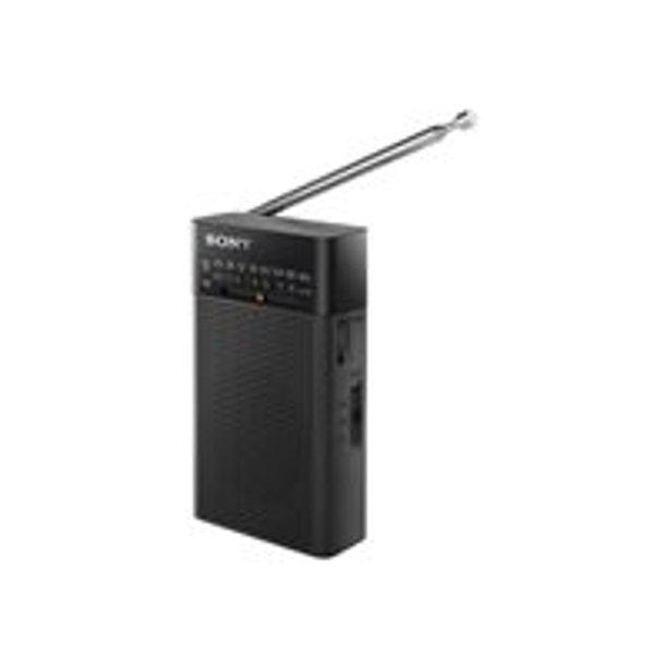 Sony Portable AM/FM Radio, Wireless Radio Black, ICF-P26 - Walmart ...