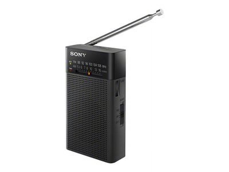 Sony Portable AM/FM Radio, Black, ICF-P26 - image 1 of 11