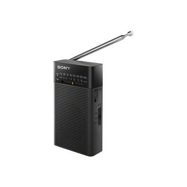 Sony Portable AM/FM Radio, Black, ICF-P26