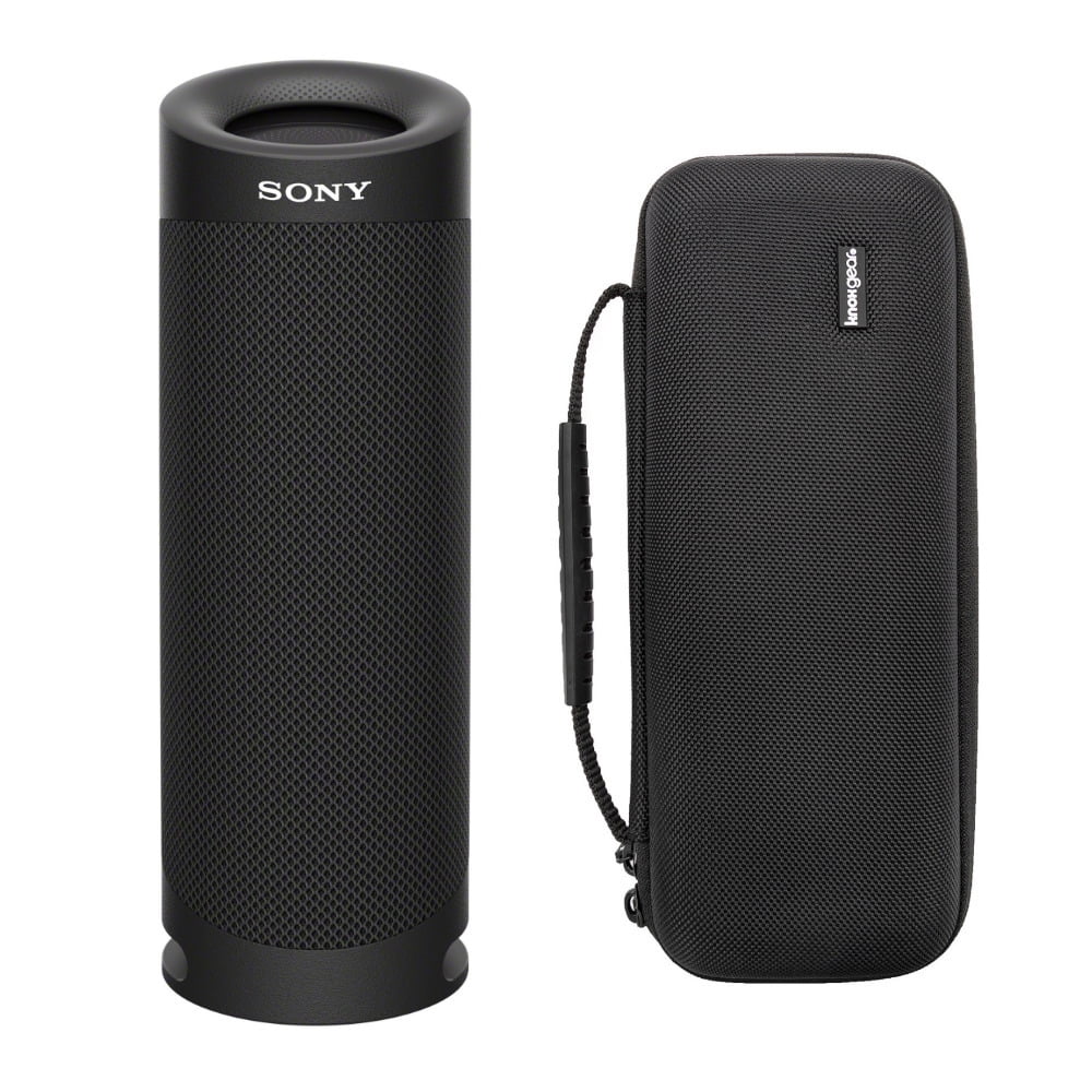 Sony Portable Bluetooth Speaker with Waterproof, Black, SRSXB23B_K2