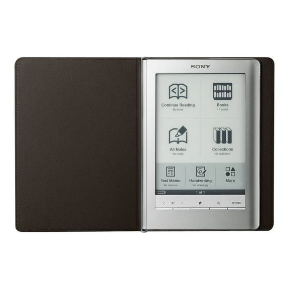 Sony Premium Cover Touch Edition PRSA-SC6/TC - eBook reader cover - brown - for Reader Digital Book PRS600, PRS-600