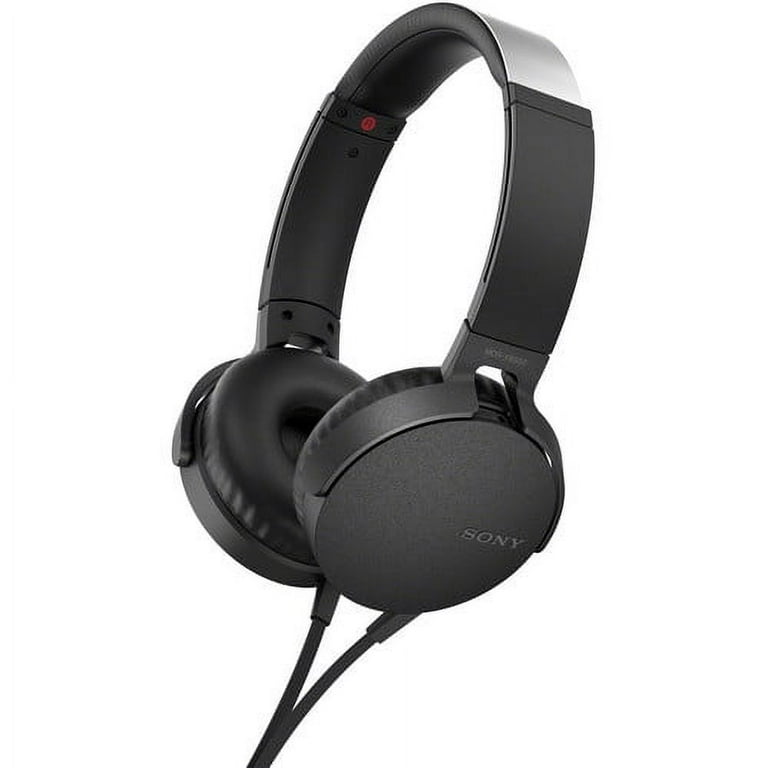 Sony Premium Lightweight Extra Bass On Ear Stereo Headphones Discontinued Walmart