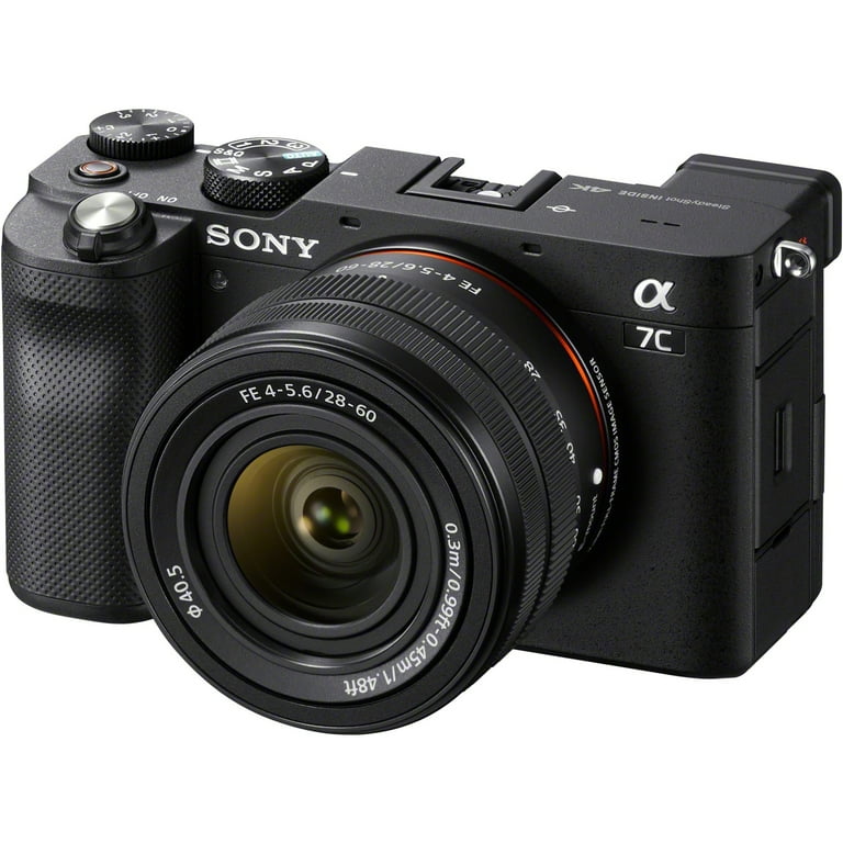 Sony Pro Alpha 7C Digital Video Shoot, 24.2 MP Mirrorless Camera