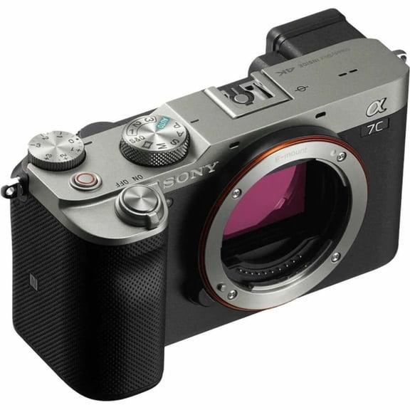 Sony a7C ILCE-7C - Digital camera - mirrorless - 24.2 MP - Full Frame - 4K / 30 fps - body only - Wi-Fi, NFC, Bluetooth - silver