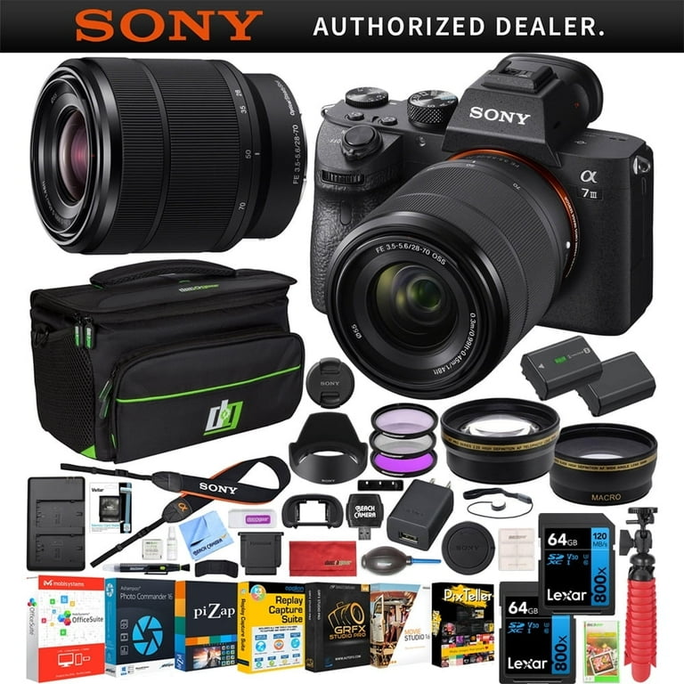 Sony Pro Alpha a7 III Full Frame 24.2MP Mirrorless Camera