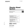 thumbnail image 1 of Instruction Manual ONLY for Sony RHT-G1000 Home Theater System Owners Manual REPRINT, 1 of 1