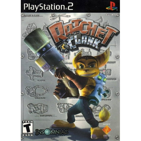 Ratchet Clank Greatest Hits   Poster - Sony PlayStation 2 PS2 (CIB) Pre-Owned Tested & Working Great Shape!