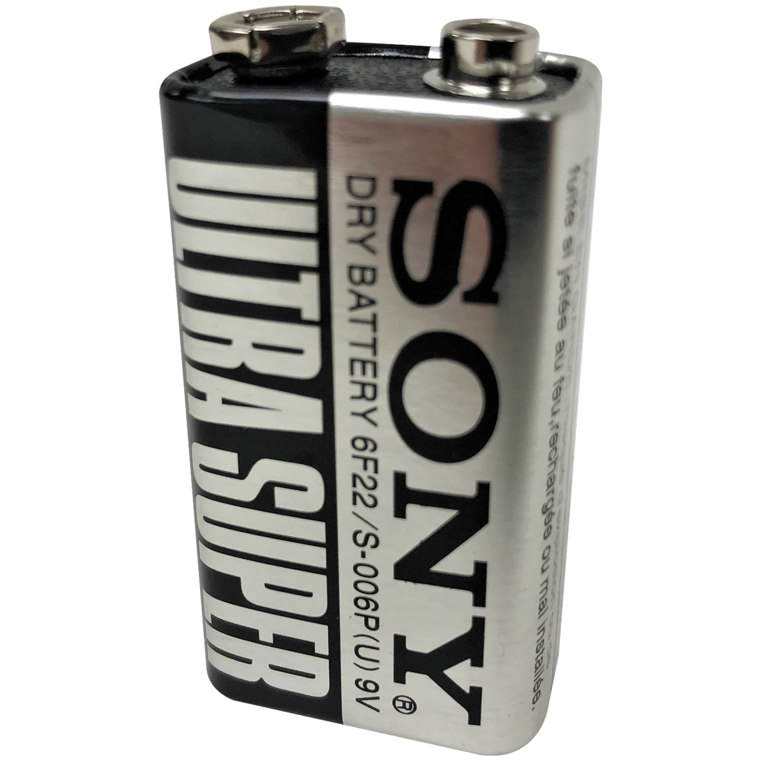 Cadeau gevechten Ploeg Sony S-006P-B1A 9-Volt Ultra Heavy-Duty Battery - Walmart.com