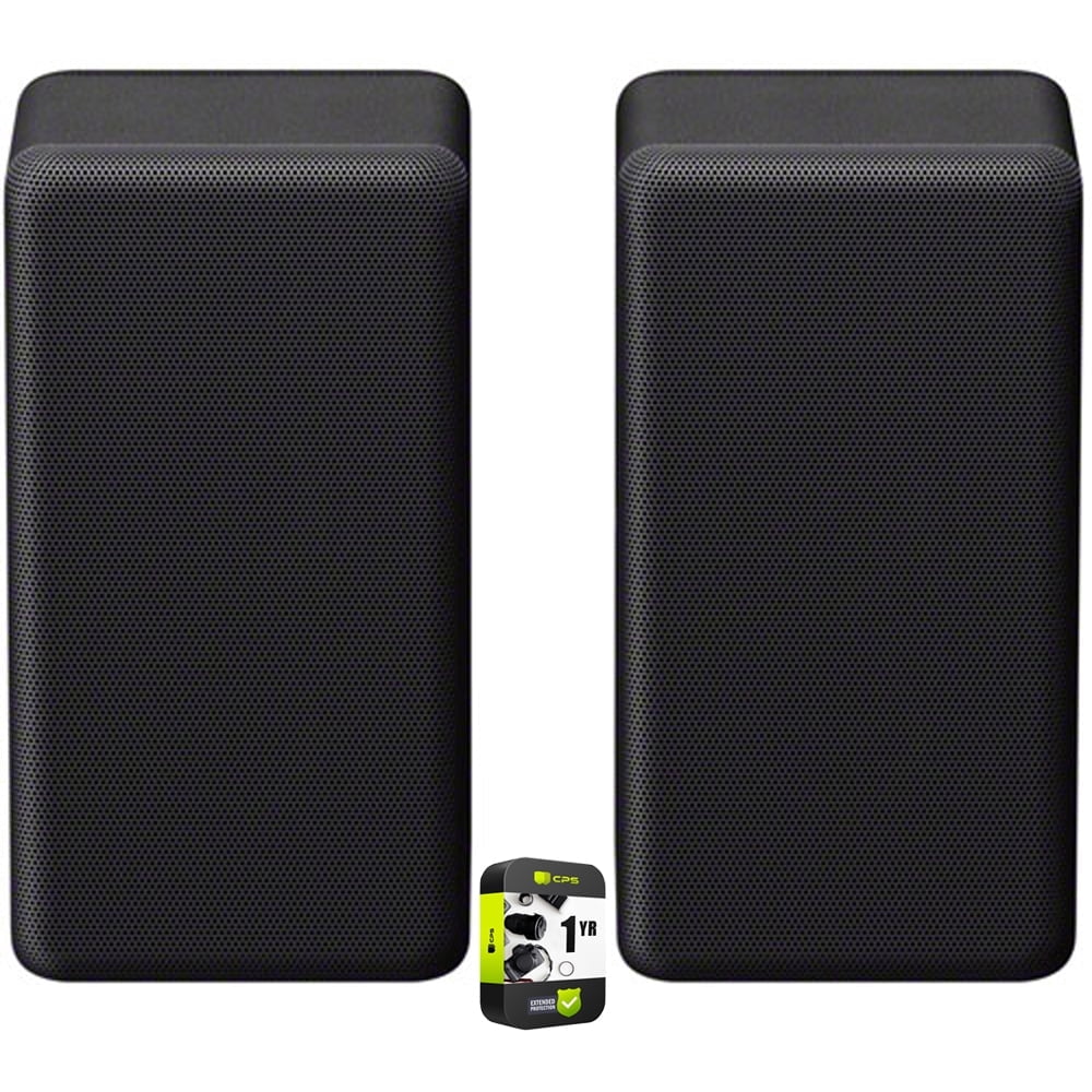 Sony SA-RS3S 100W Wireless Rear Speakers HT-A7000 Soundbar Pair Black 1 Year Extended Protection Plan