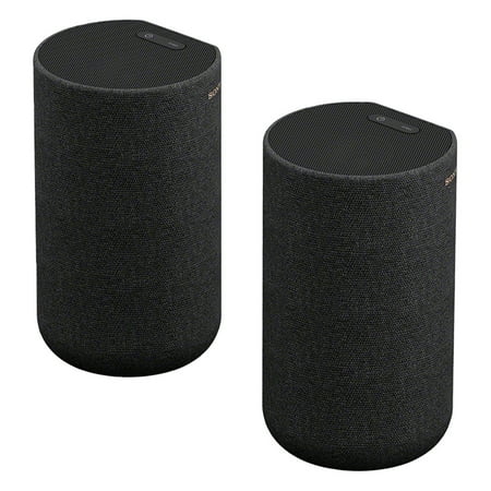 Sony - SA -RS5 Wireless Rear Speakers with Built-in Battery for HT-A7000/HT-A5000/HTA3000 - Black