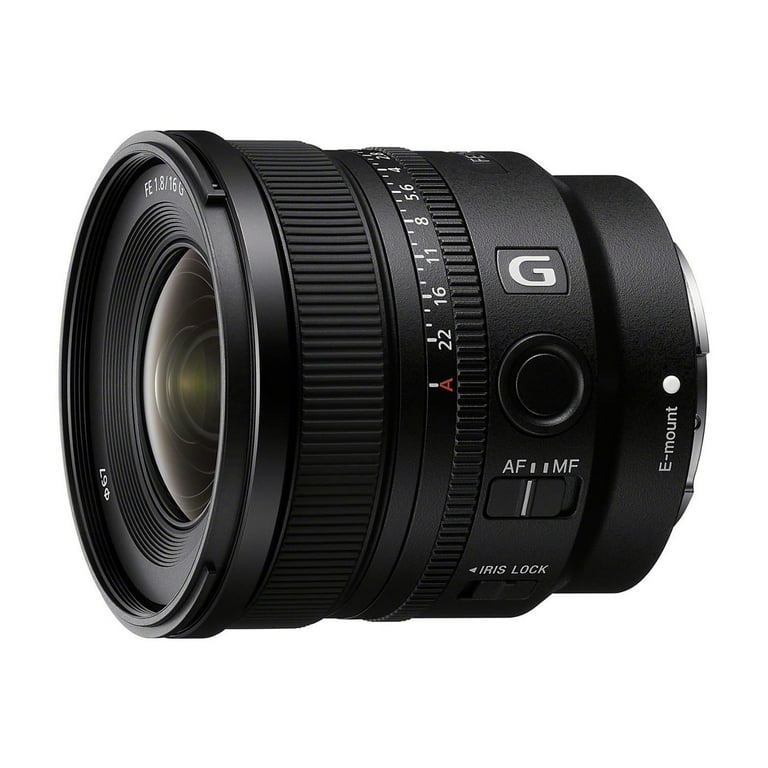 SONY FE 16mm F1.8 G（SEL16F18G） Sony FE 16mm f/1.8 G Lens - Walmart.com