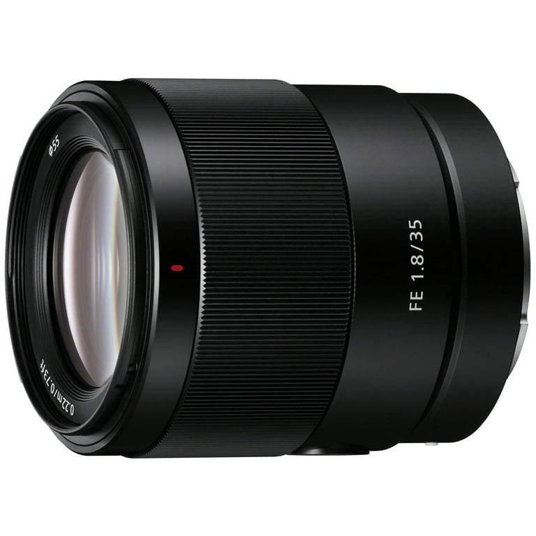 Sony SEL35F18F - Wide-angle lens - 35 mm - f/1.8 FE - Sony E-mount - for  Cinema Line ILME-FX3; NXCAM NEX-FS100; a1; a6300; a6500; a7C; a7R II; a7R  IV; a7s II; a9 