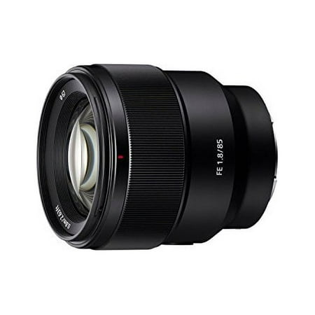 Sony - FE 85mm f/1.8 Telephoto Prime Lens for E-mount Cameras - Black