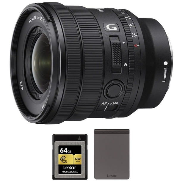 Sony SELP1635G FE PZ 16-35mm F4 G Full Frame Wide Angle Power Zoom