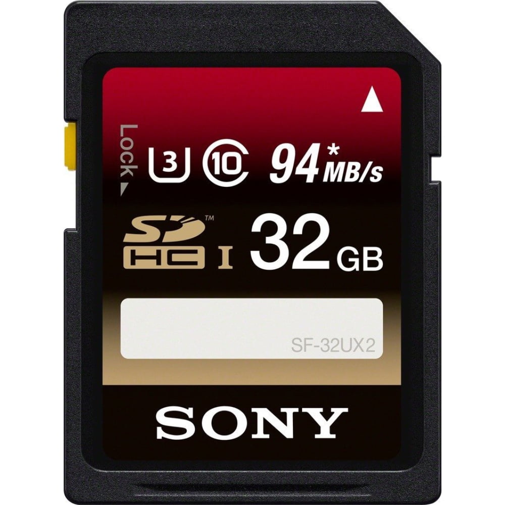 Sony SF-32UX2 32 GB Class 10/UHS-I U3 SDHC SF32UX2TQ