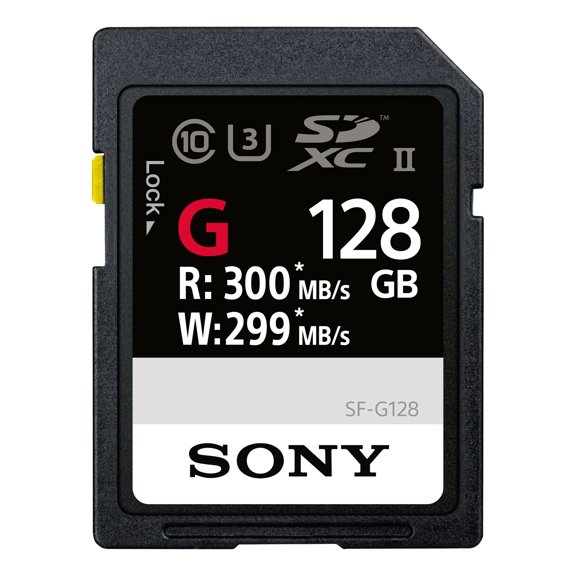 Sony SF-G Series UHS-II SDXC Memory Card (128GB)