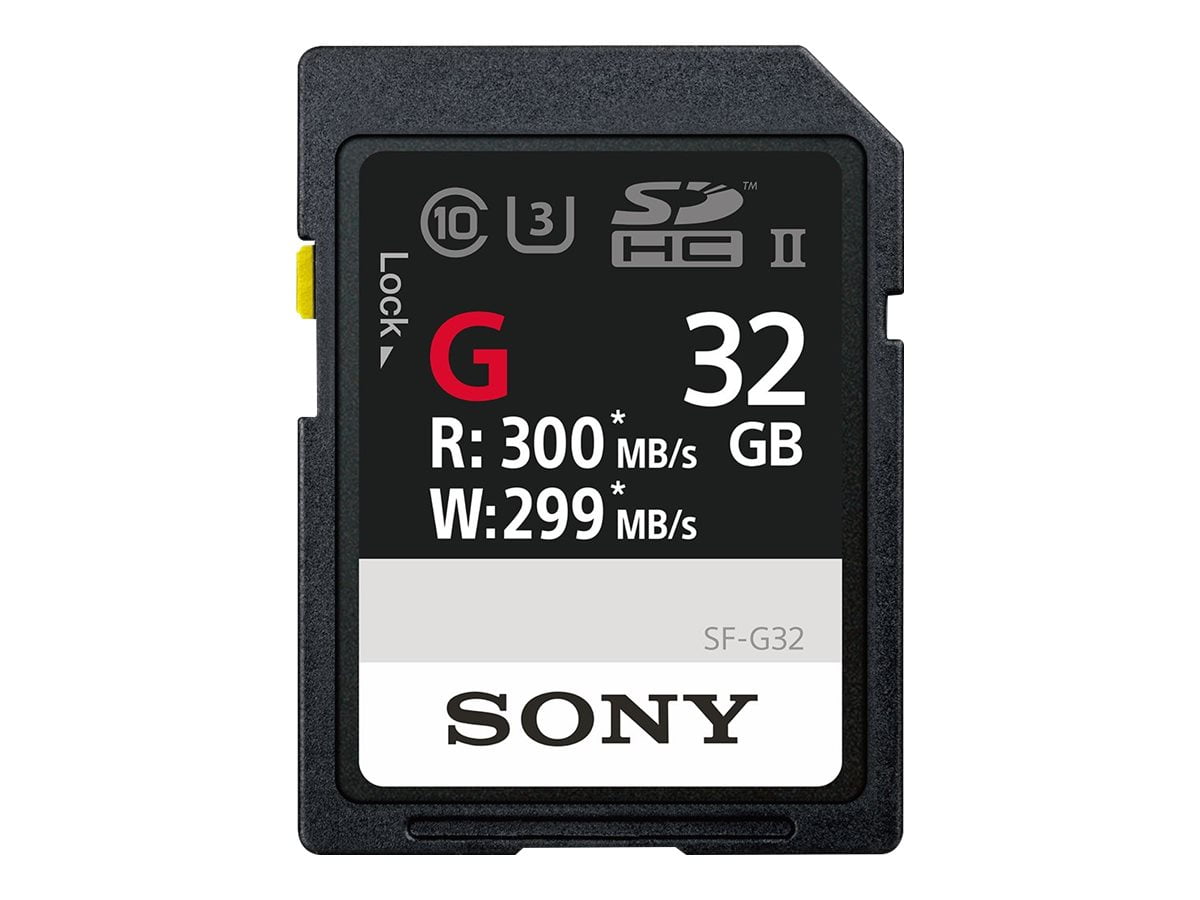Sony SF-G Series 32GB Class 10 UHS-II SD Card