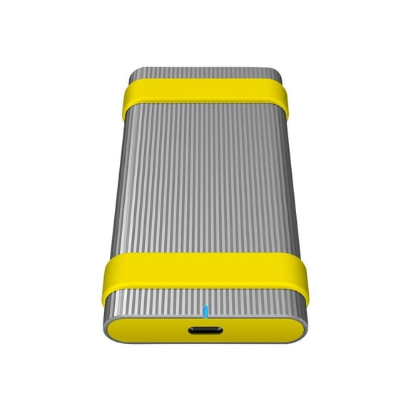 Sony SL-M Series SL-M2 - SSD - 2 TB - external (portable) - USB 3.1 Gen 2 (USB-C connector) - silver