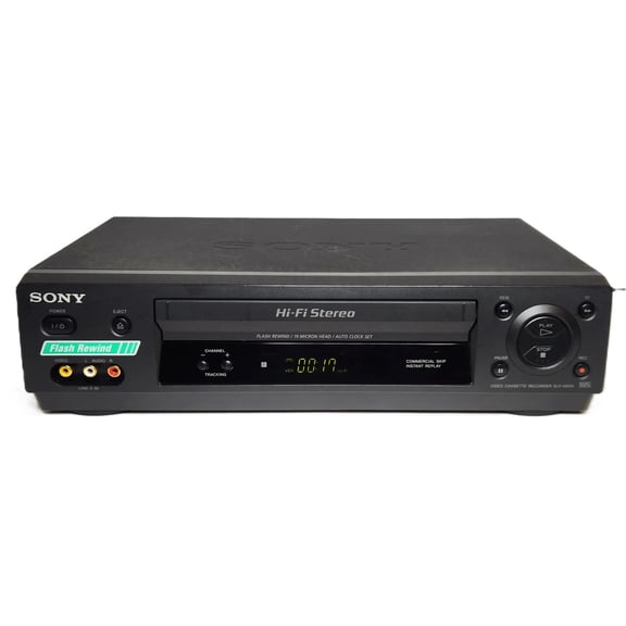 Pre-Owned Sony SLV-N55 - VCR - VHS - 4 heads - black