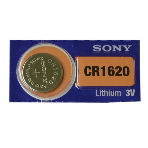 Sony SONY-CR1620 3V CR1620 Lithium Primary Coin Cell Watch Battery