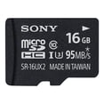 thumbnail image 1 of Sony SR-16UXA 16 GB microSDHC - Class 10/UHS-I (U1) 95 MB/s Read - 50 MB/s Write, 1 of 2
