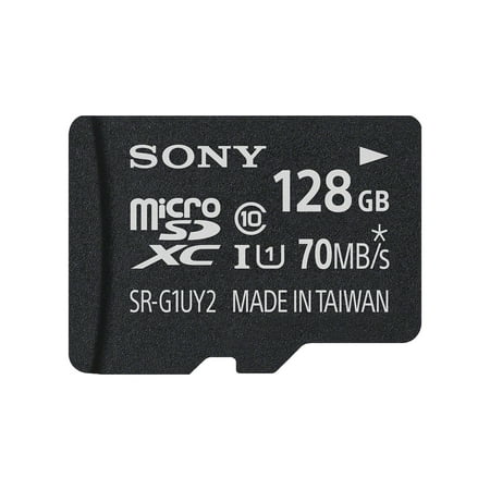 Sony SRG1UY2A/TQ 128GB Class 10 UHS-1 Micro SDXC 70MB/s Memory Card