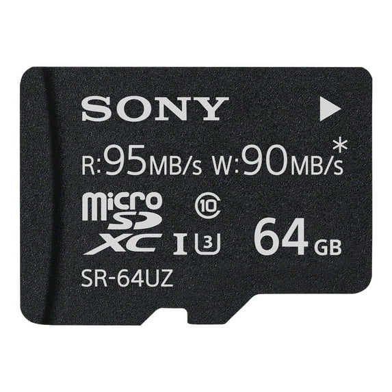 64GB UZA-Series UHS-I microSDXC Memory Card (U3)