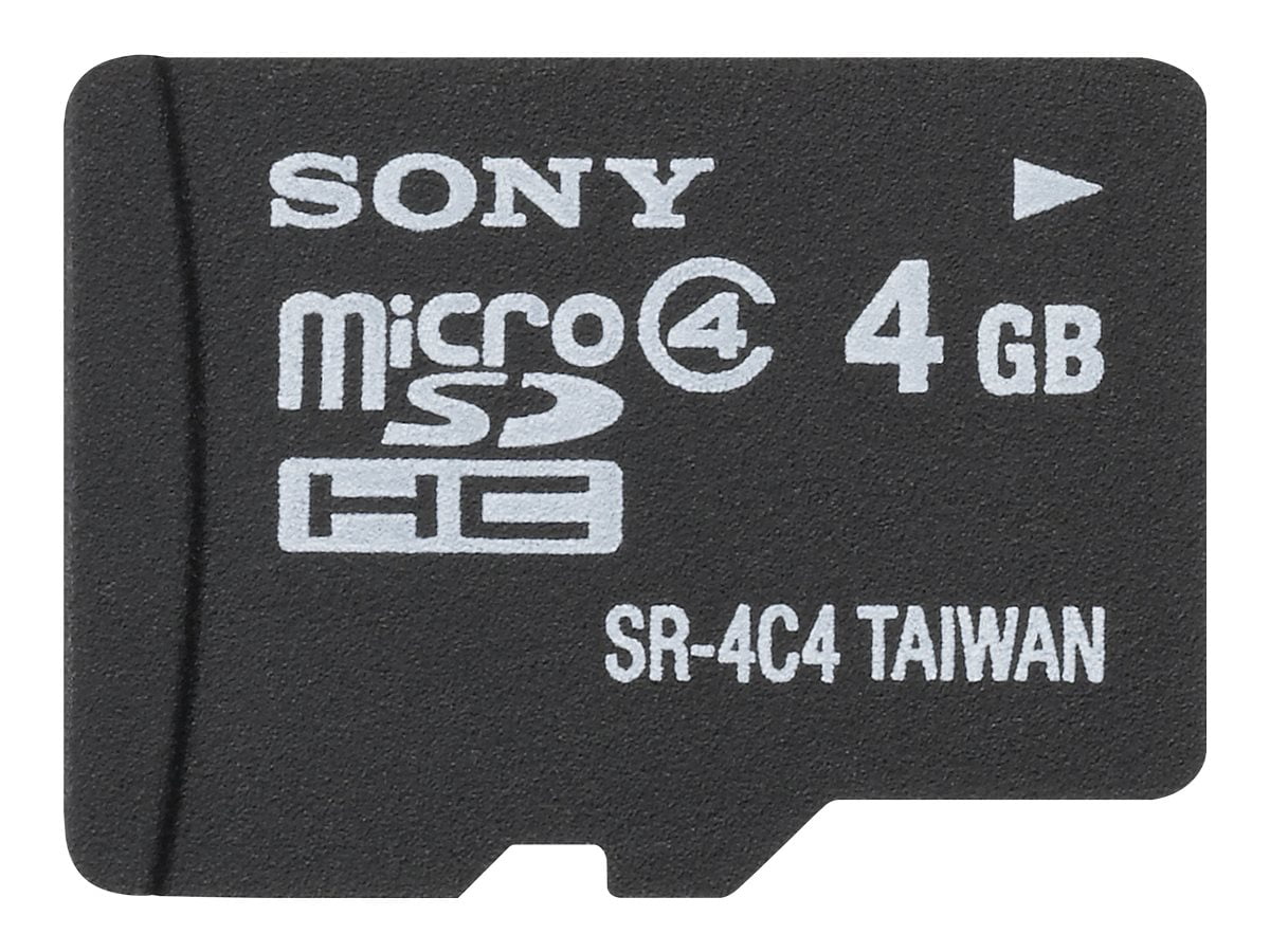 Sony SR4A4/TQMN 4 GB Class 4 microSDHC