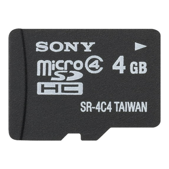 Sony SR4A4/TQMN 4 GB Class 4 microSDHC