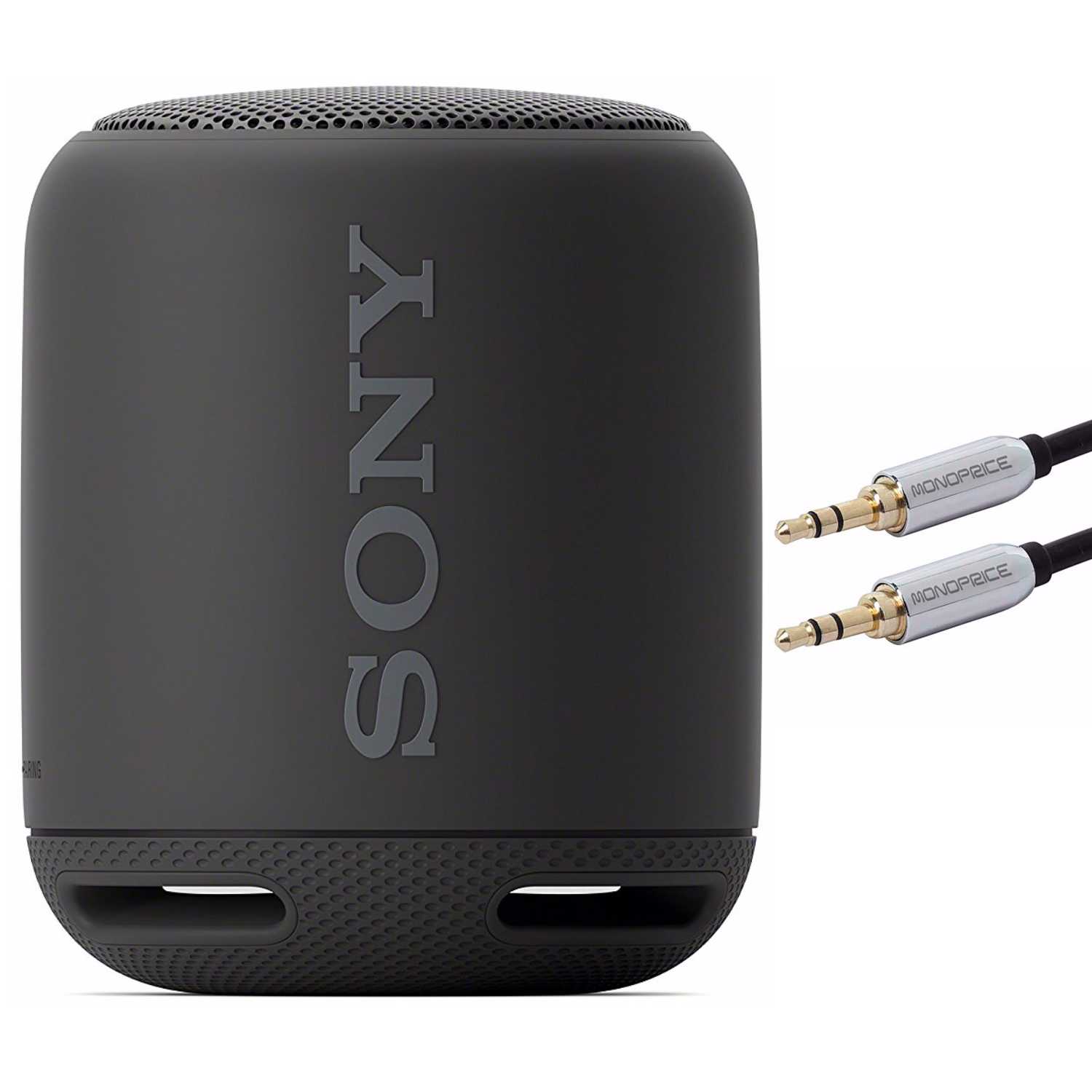 Sony SRS-XB10 Portable Wireless Bluetooth Speaker (Black) with 10ft Audio Cable - image 1 of 5