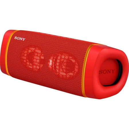 Sony - SRS-XB33 Portable Waterproof & Rustproof Speaker with USB Charging Port - Coral Red