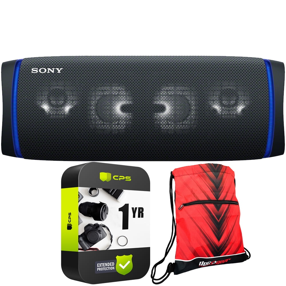 Sony SRS-XB43 EXTRA BASS Portable Bluetooth Speaker (Black) Bundle