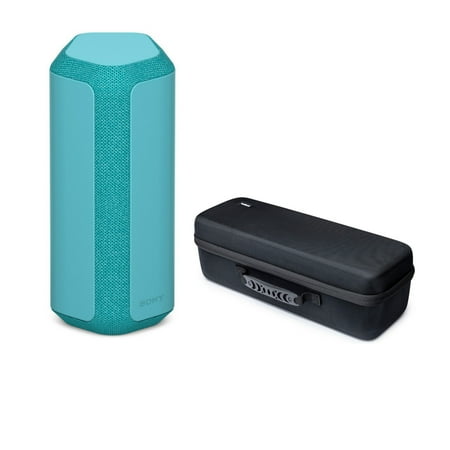Sony SRS-XE300 X-Series Wireless Portable Bluetooth Speaker (Blue) with Case